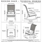Marina Rope Rocking Chair thumbnail 5